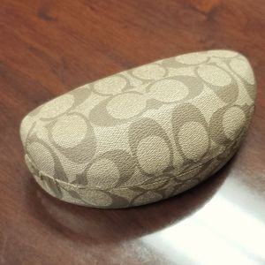 Coach sunglass case